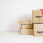 届いた段ボール