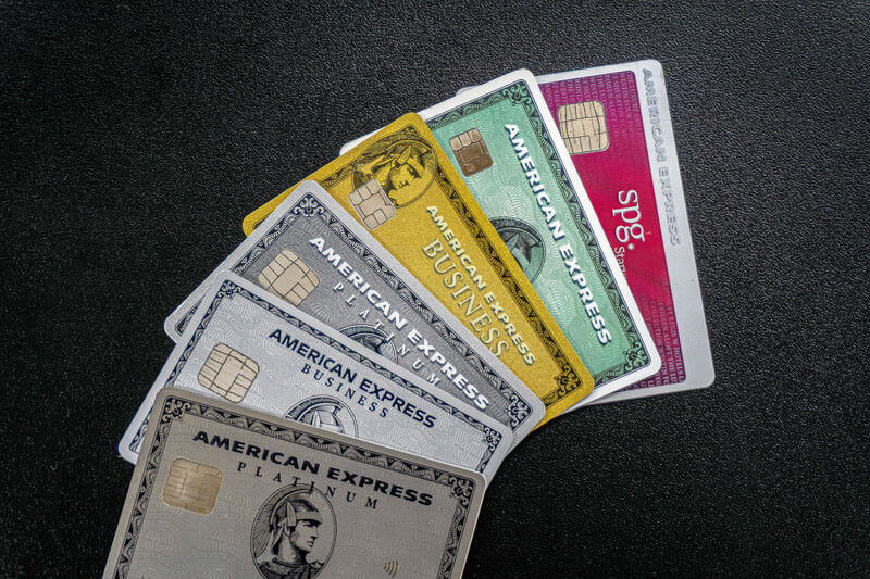 いくつかのクレジットカード