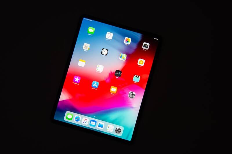 iPadのホーム画面